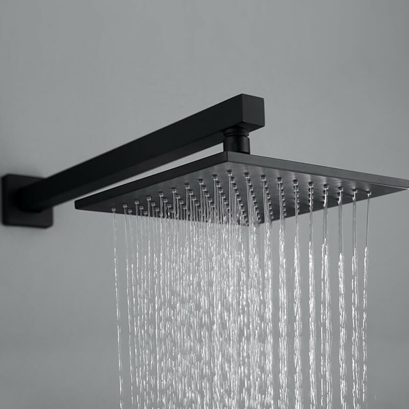 Bath And Shower Faucet Sets Manufacturers Selling Black Shower Bathroom Set (2)