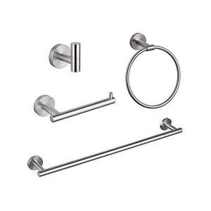 Bathroom Towel Hooks Bathroom Hardware Set With Brushed Gold (1)