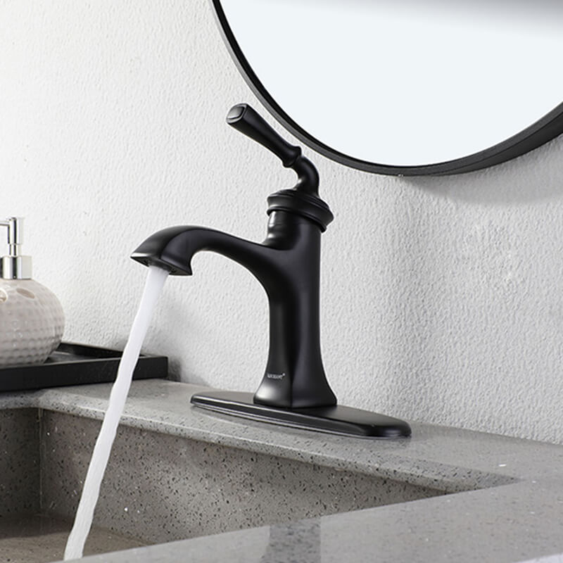 Commercial Basin Taps Single Handle Cheap Faucets For Bathroom (5)
