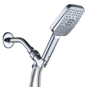 Hand Held Shower Wholesale 6 Setting Chrome Face Shower Head With Handheld (1)