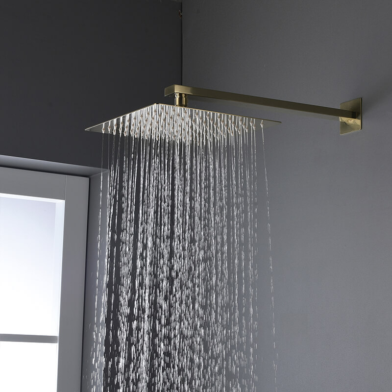 Shower Fixture Set Wholesale Single Handle Shower Faucet Gold (4)