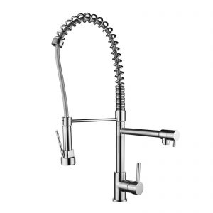 Unique Kitchen Faucets Chrome Single Handle Single Hole Kitchen Pull Down Sink Faucet (1)