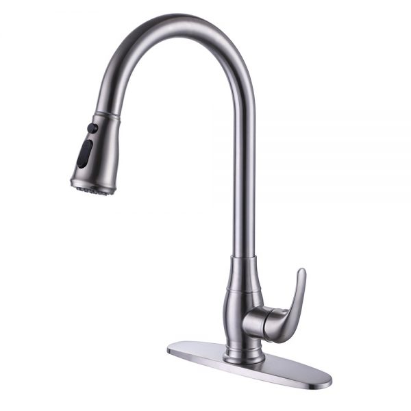 Single Lever Kitchen Faucet 360 Degree Rotation Faucets (6)