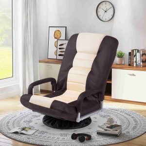 Chaise Lounge Sofa Chair Fabric Multifunctional Floor Chair For Living Room And Bedroom (2)