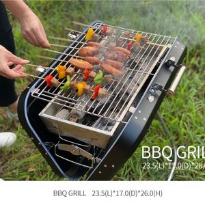 Charcoal Grill Collapsible And Portable Handle Design Bbq Grill For Outdoor Bbq (58)