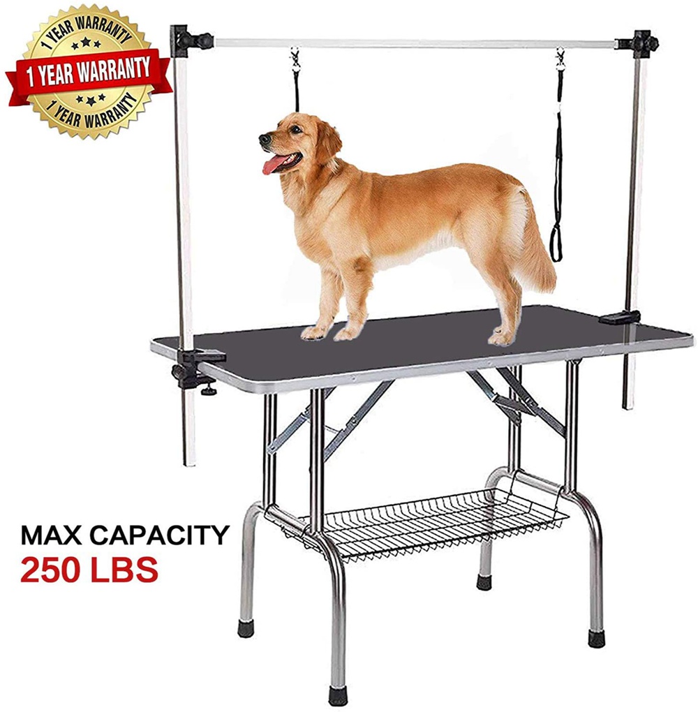 Foldable Dog Pet Grooming Table Large Adjustable Heavy Duty Portable (2)