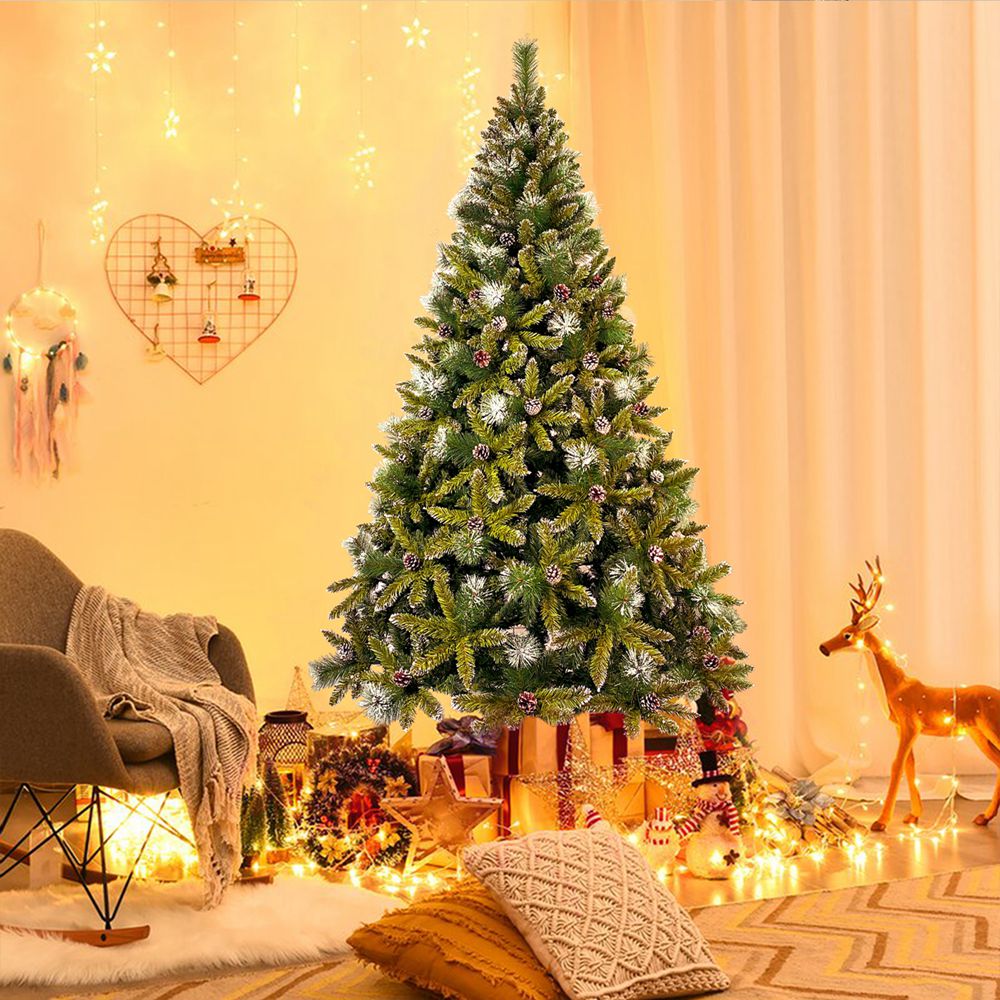 Indoor Christmas Tree With 65 Pine Cones For Indoor And Outdoor (6)