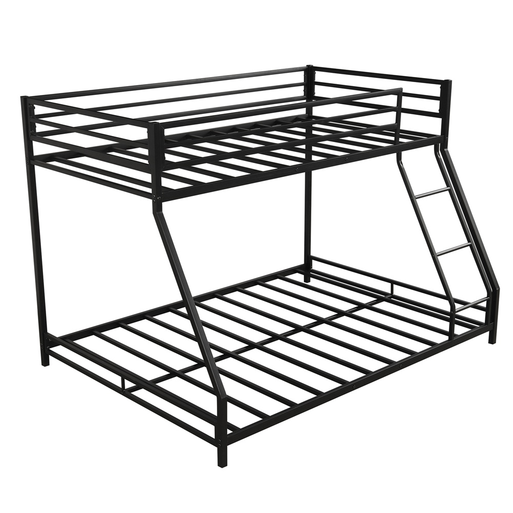 Metal Bunk Bed Twin Over Twin Bunk Bed With Stair (6)