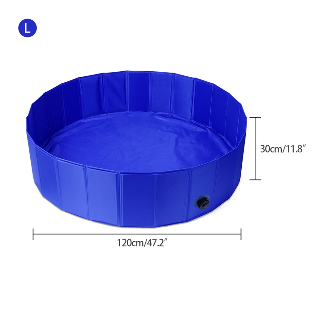Outdoor Durable Pet Bathing Tub Kid Pool For Large Dog (5)