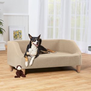 Pet Sofa Bed For Dog And Cat With Movable Cushion (8)