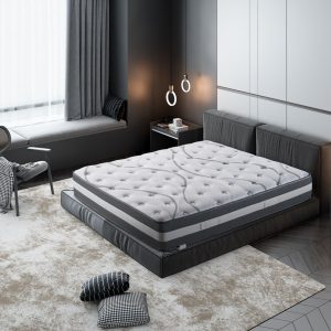 12” Hybrid Pocket Spring Mattress Full Size Mattress (15)